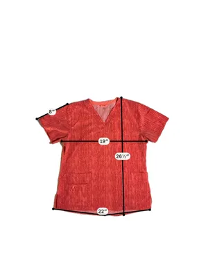 Carhartt Women's Large WOMEN'S FORCE CROSS-FLEX OVERSIZED V-NECK SCRUB TOP thumbnail 4