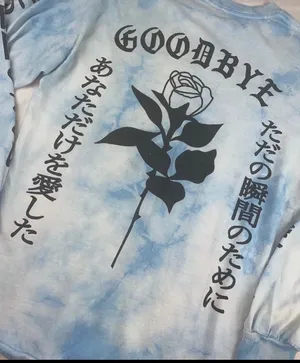 Printed Long Sleeve Blue Size M thumbnail 7