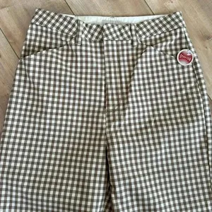 NWT Brixton Thurston Pants Twig/White Cap Super High Waist Straight Leg 27 W 26L thumbnail 7