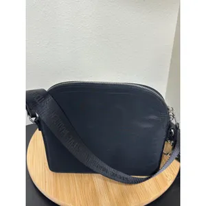 Steve Madden Crossbody Bag Small Dome Black Nylon with Coin Purse Strap thumbnail 12