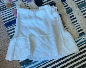 Sugar Thrillz white mini skirt‎ small White thumbnail 1
