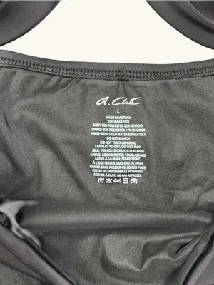 A.Ché Black Bandeaucc Underwire Bikini Set T5 32DDD 34DD 36D 38C 40B BottomL NWT thumbnail 10