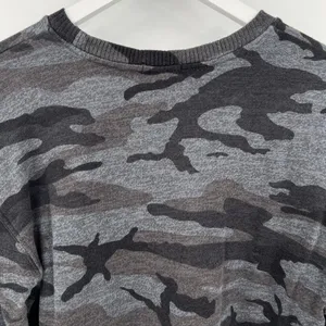 Rails Ramona Iron Camo Print Gray Black Sweatshirt Pullover‎ Top Women’s Size XS thumbnail 6
