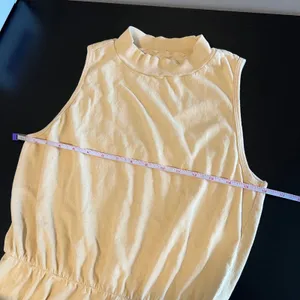Free People FP Beach Mock Neck Butter Yellow Mini Dress Small Coverup‎ thumbnail 8
