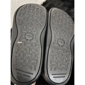 Birkenstock Footprints Madeira Black Leather Fisherman Sandals 40 9 thumbnail 3