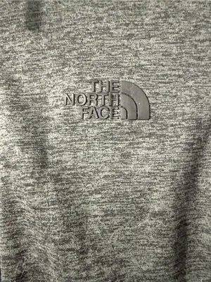 North face Women’s Gray/Black Zip up Fleece Jacket Size Small thumbnail 2