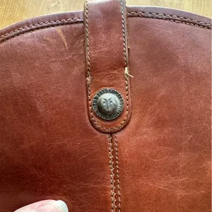 Frye Melissa Button Brown Leather Cognac Tall Riding Boots, Women’s Size 7 thumbnail 7