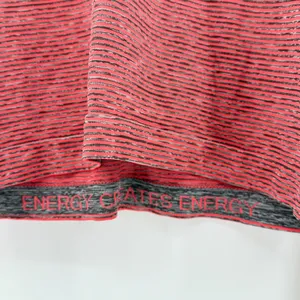 Lululemon Swiftly Tech Long Sleeve Shirt 2.0 Race Length Red Black Stripe 10 thumbnail 3