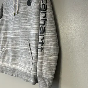 Carhartt Heathered Gray Sweatshirt Relaxed Fit thumbnail 2