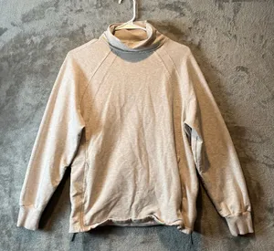 Varley Sweatshirt Women's Size XS Beige‎ Tan Athletic Cotton thumbnail 1