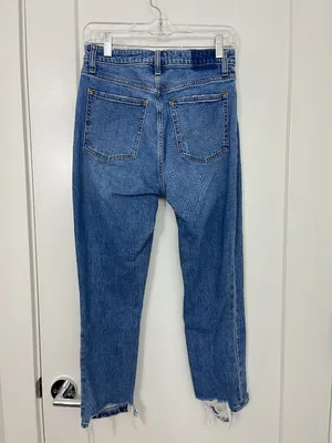 Abercrombie & Fitch Size 28/6 Short High Rise Skinny Jeans Distressed thumbnail 2