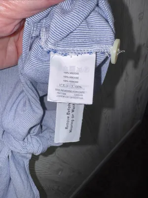 Madewell Dusty Blue Front-Tie Crop Top thumbnail 6