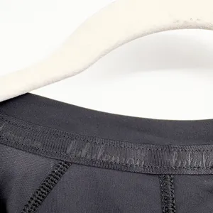 Lululemon Womens Stripe in Stride Long Sleeve Mesh Trim Athletic Top Black 6 thumbnail 5
