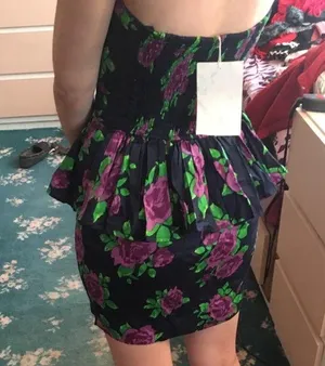 Motel Rocks Strapless Dress thumbnail 4