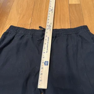 Old navy women’s black linen blend pants size large . thumbnail 9