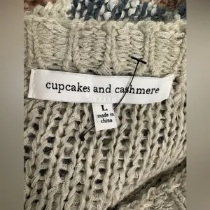NWOT Cupcakes & Cashmere Striped Sweater large thumbnail 4