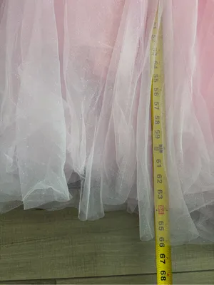 MAC DUGGAL 20377 Hot Pink Ombre Glitter One Shoulder Tulle Ball Gown Prom 6 thumbnail 10