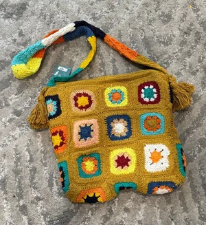 Earthbound | crotchet multi color crossbody thumbnail 1