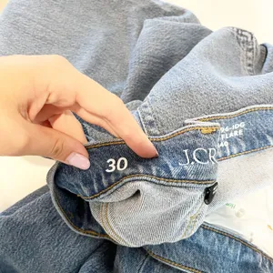 J. Crew '96 High Rise Flare Jeans Denim Blue Wash 30 / 10 thumbnail 7