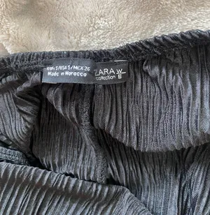 ZARA Basic Collection mesh black jumpsuit size S thumbnail 9