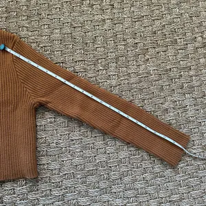 jun & ivy sweater Cropped Cardigan Juniors Small Camel thumbnail 7