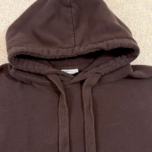 Chocolate Brown Oversized Hoodie Dres Size M thumbnail 3