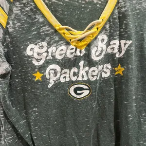 NFL Green Bay Packers Burnout Short Sleeve Shirt size 2xl thumbnail 3
