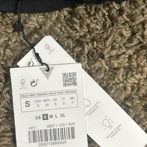NWT Zara Halter Black Linen Size‎ XS thumbnail 5