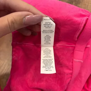 OFFLINE By Aerie Real Me Low Key Longline Sports Bra Sz XL Fuchsia Pink Padded thumbnail 7
