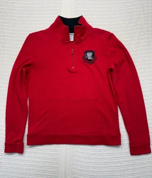 PINK Victoria's Secret Texas Tech University Red Raiders Quarter-Zip Pullover thumbnail 1