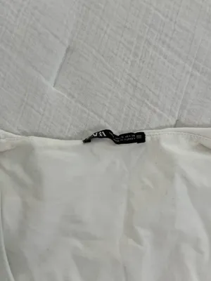 Zara White Tank Top thumbnail 2
