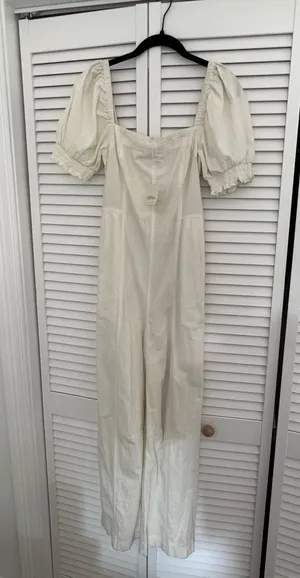 Free People Linen Jumpsuit NWT thumbnail 1