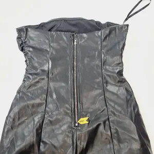 Superdown Lily Ruched Mini Dress in Black XS thumbnail 7