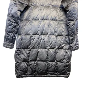 The North Face Womens 600 Fill Down Quilted Long Parka Puffer Jacket Black Small thumbnail 9