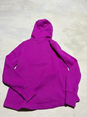 Athleta Women’s Fuchsia cozy karma 1/4 zip hoodie thumbnail 5