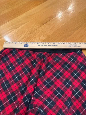 Victoria’s Secret plaid thermal sleep set size medium. thumbnail 7