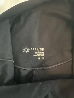 OFFLINE by Aerie Leggings Crossover Flare thumbnail 4