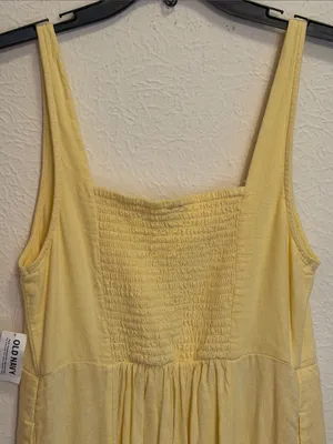 🌼🌼🌼BOGOHO🌼🌼🌼Old Navy Yellow Sleeveless Summer Dress-Small thumbnail 7