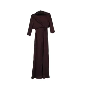 Vintage Adrianna Papell Occasions Burgundy Ruched Gown‎ with Bolero Set Size 8 thumbnail 2