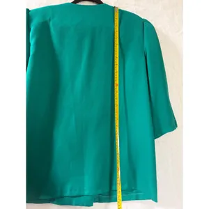 Vintage Marla R LTD Green Double Breasted Blazer NWT Size 18 Made in USA Sears‎ thumbnail 9