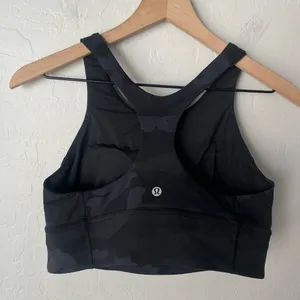 Lululemon wunder train long line bra crop top camo 12 thumbnail 5