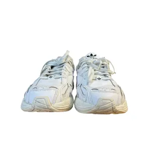 Adidas Originals Astir Women's All White Lace Up Athletic Running Shoes Size 9 thumbnail 2