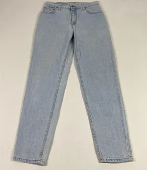 Vintage Levis 550 Jeans Womens 13 Long Light Wash‎ Relaxed Tapered High Rise 90s thumbnail 1