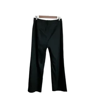 J. Crew Black Linen‎ Trouser Pants Size 4 Petite New thumbnail 3