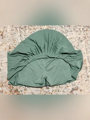 Gold Hinge Pleated Tennis Skirt skort sea green sage Small thumbnail 7