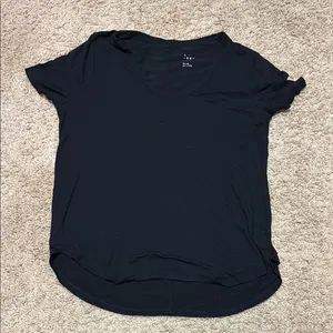 Black Scoop Neck Women's Top - Medium thumbnail 1