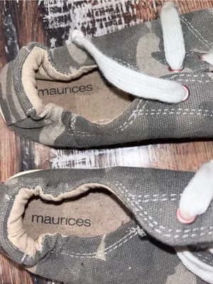 MAURICES Camo Pull On Sneakers 8.5 thumbnail 6