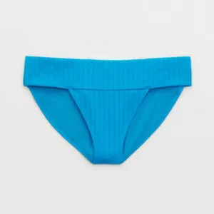 Aerie Wide Rib Longline‎ Plunge Ring Bikini thumbnail 2