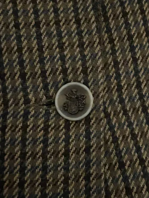 Vintage Fundamental Things Houndstooth Wool Blend Sport Coat/Blazer thumbnail 3