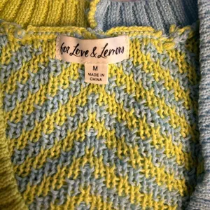 FOR LOVE & LEMONS Sweater Vest Top Medium thumbnail 3